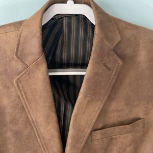 Joseph Abboud  Suede Sport Coat Jacket 40 R